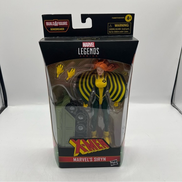 Marvel Legends SIRYN from X-Force (+ Bonebreaker BAF)  NIB - Picture 1 of 10